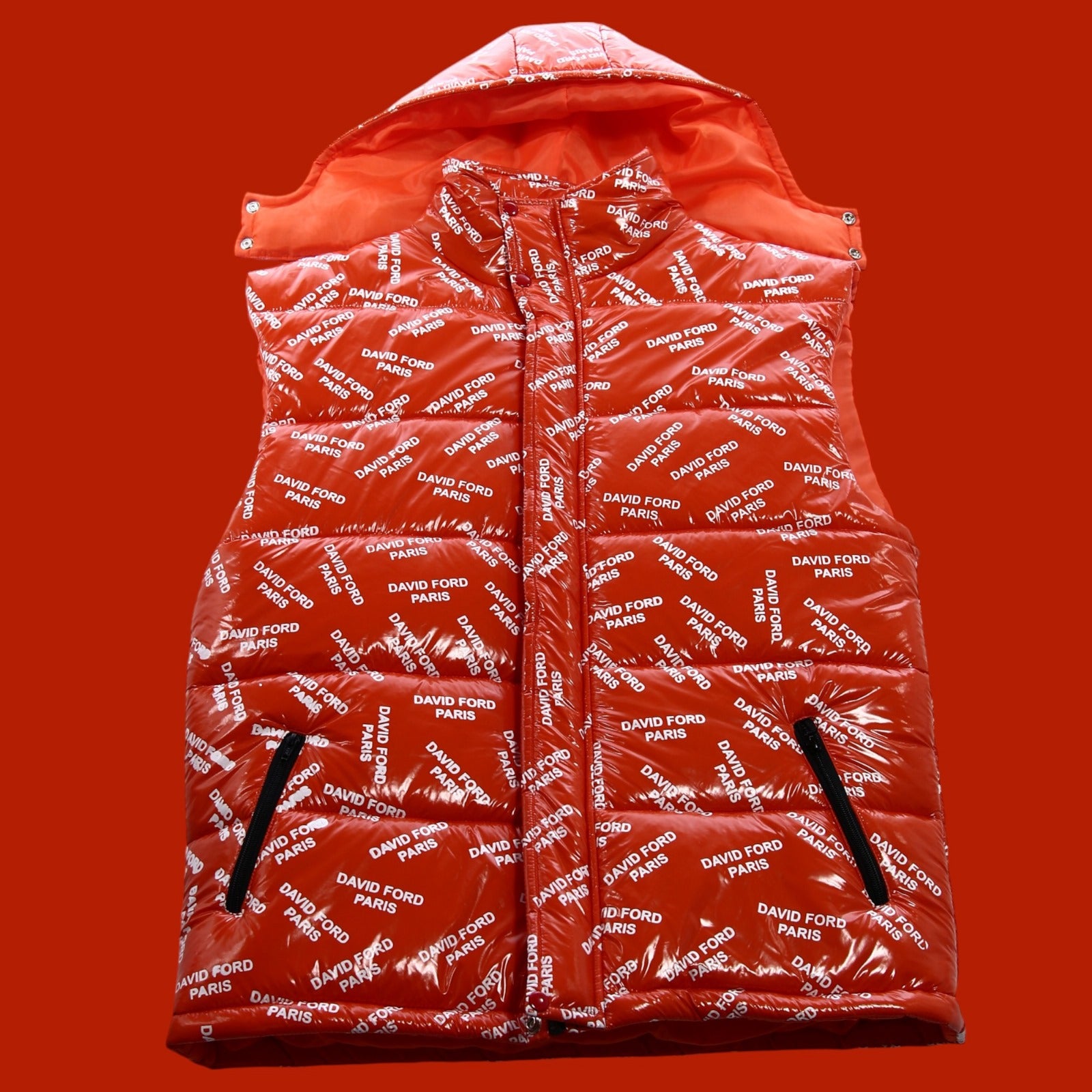 David Ford Puffer Vest | Luxury Quilted Outerwear for Men & Women