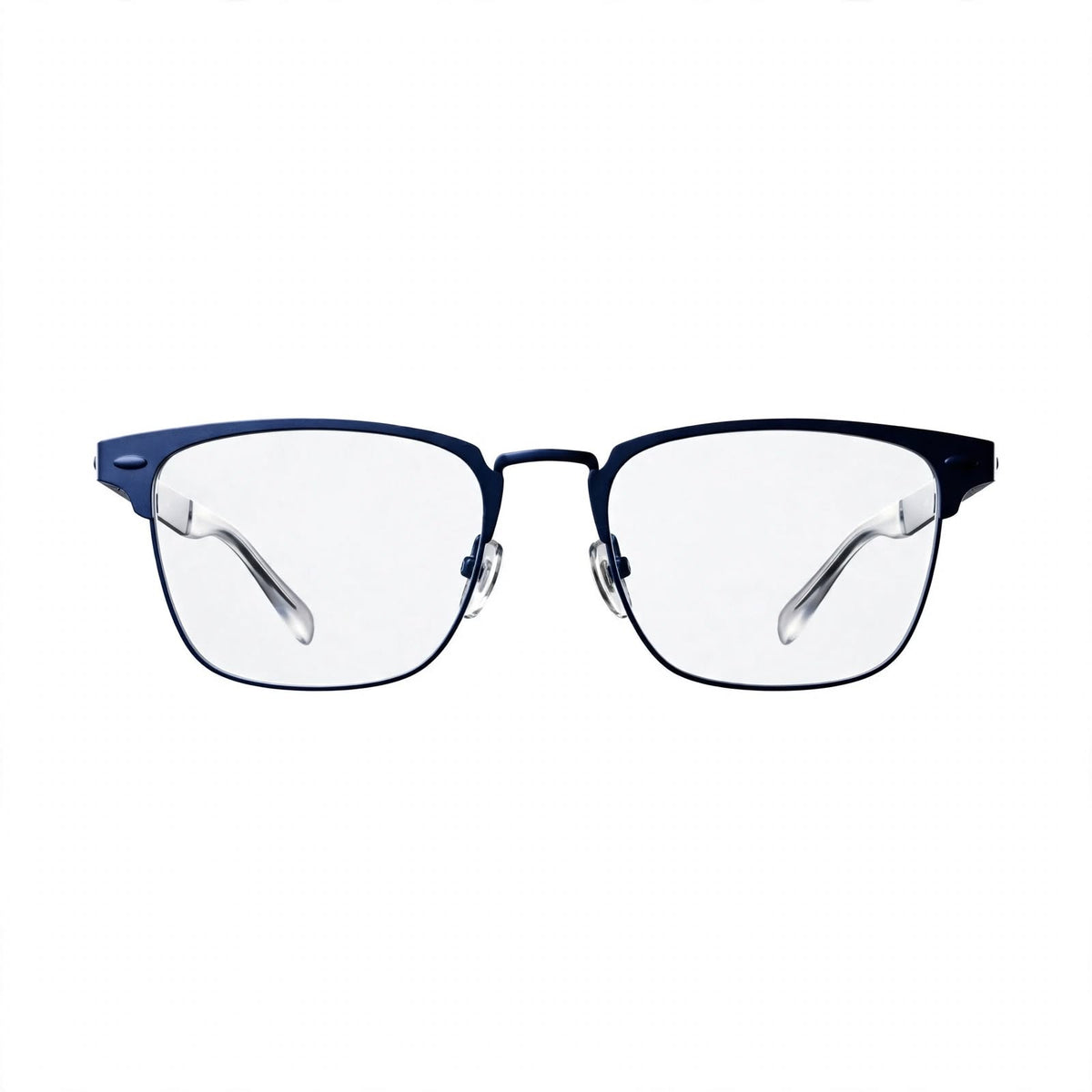 St. Clair Collection – Sophisticated Square Metal Eyewear by David Ford
