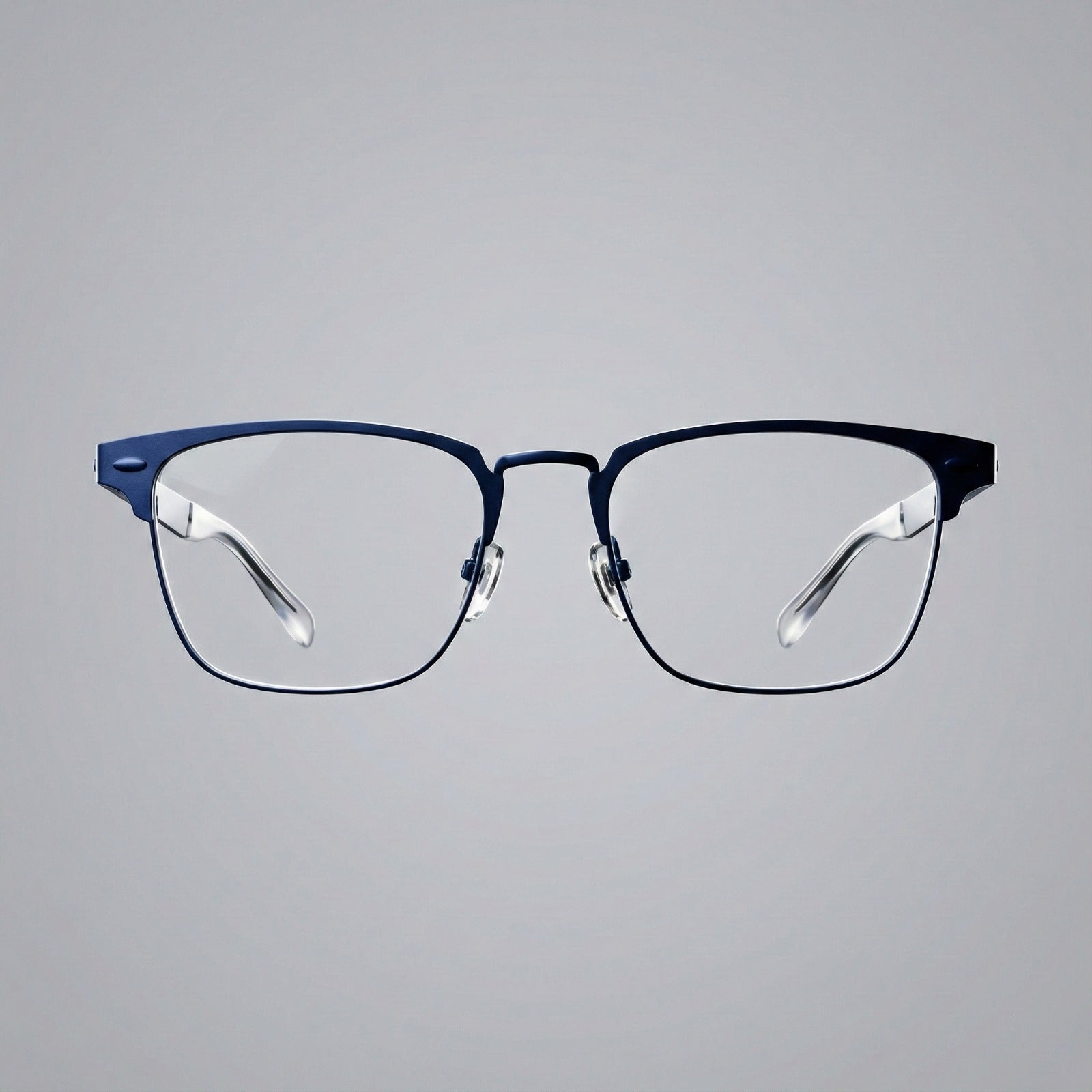 St. Clair Collection – Sophisticated Square Metal Eyewear by David Ford