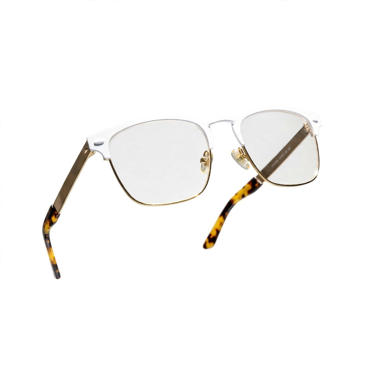 St. Clair Collection – Sophisticated Square Metal Eyewear by David Ford
