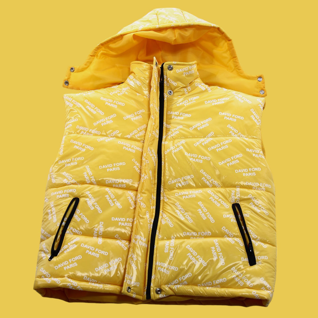 David Ford Puffer Vest | Luxury Quilted Outerwear for Men & Women