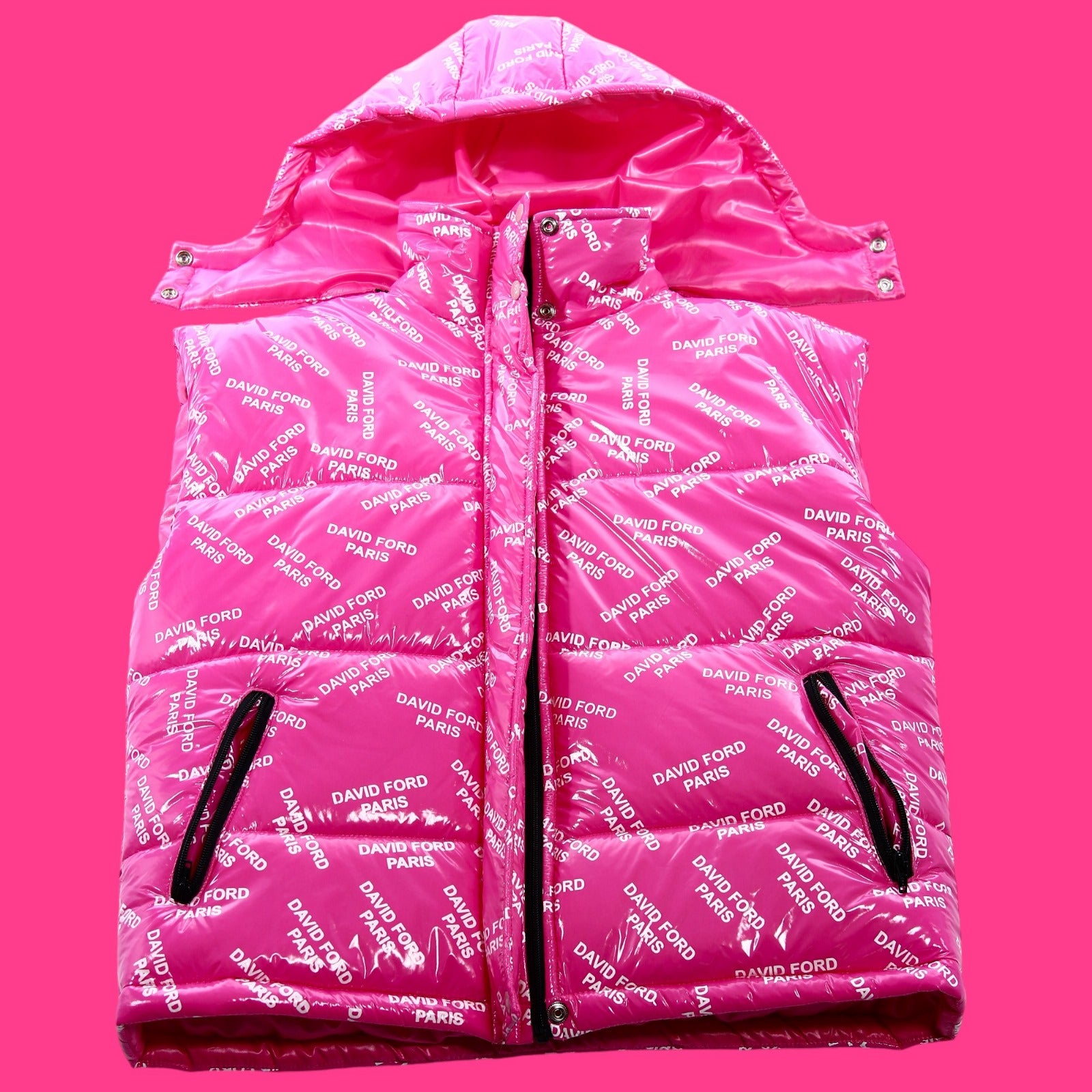 David Ford Puffer Vest | Luxury Quilted Outerwear for Men & Women