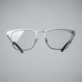 St. Clair Collection – Sophisticated Square Metal Eyewear by David Ford