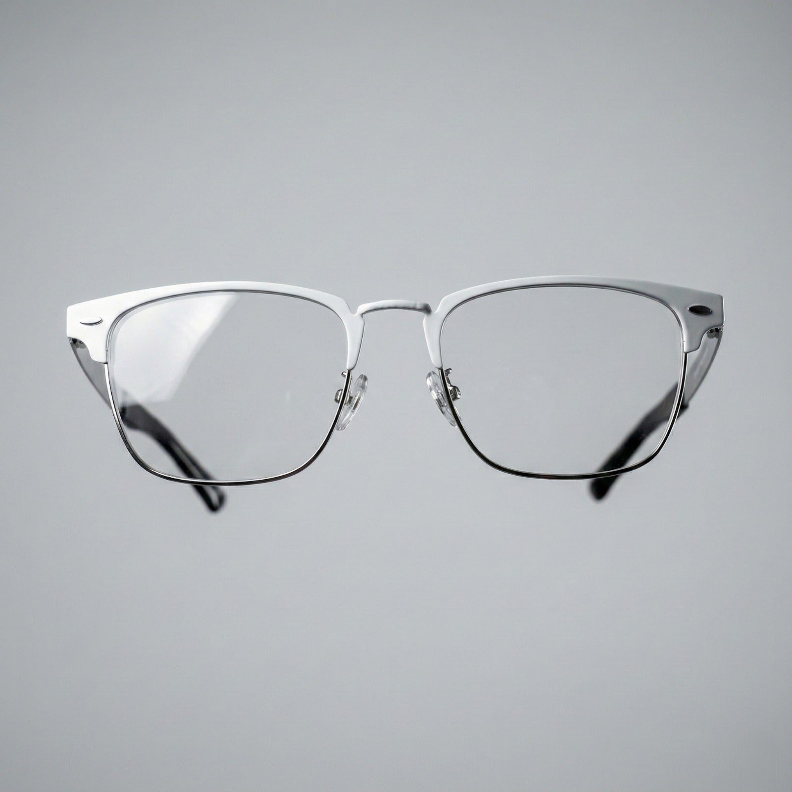 St. Clair Collection – Sophisticated Square Metal Eyewear by David Ford