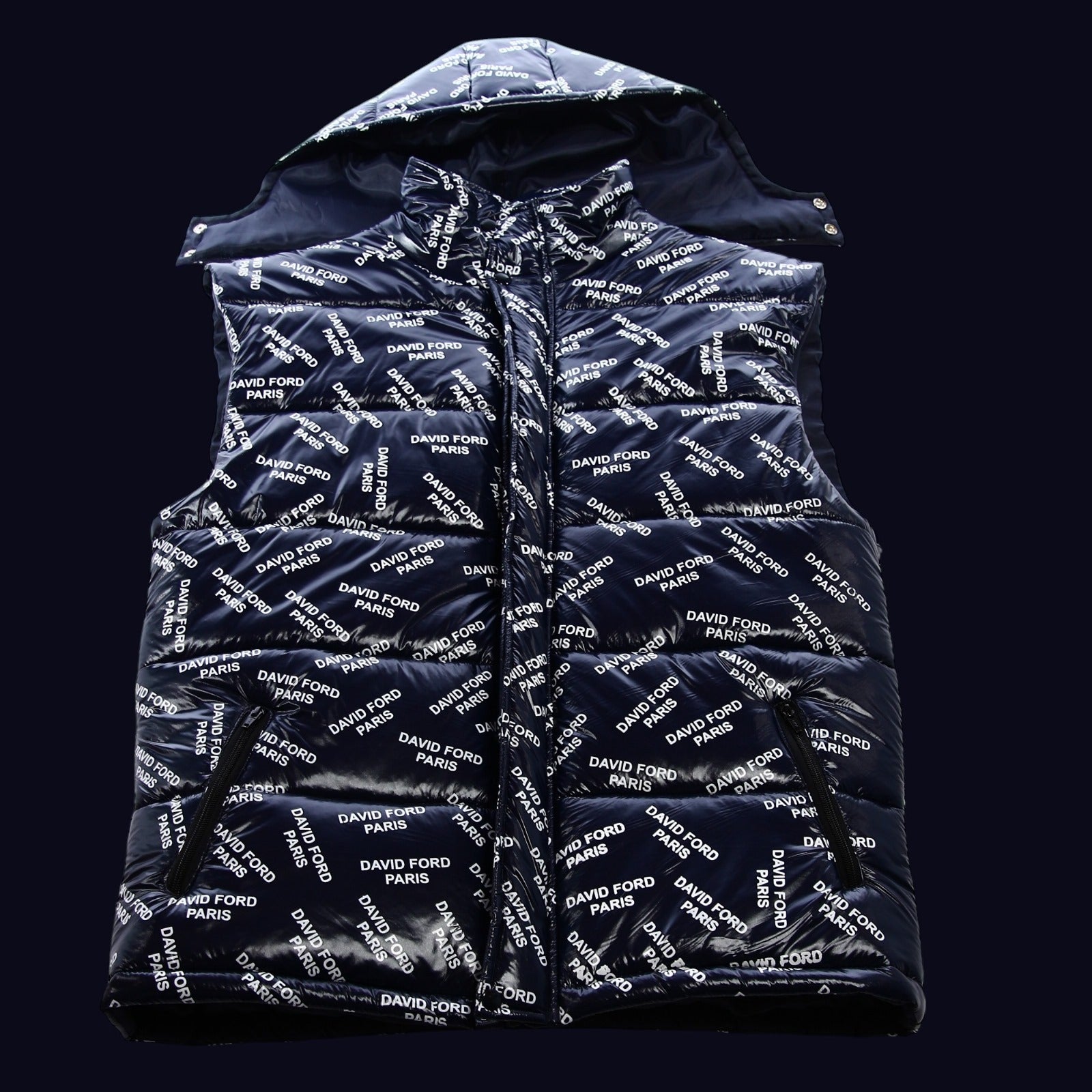 David Ford Puffer Vest | Luxury Quilted Outerwear for Men & Women