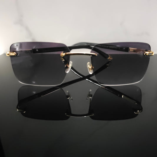 Dante Buffalo Horn Sunglasses | Luxury Designer Eyewear by David Ford