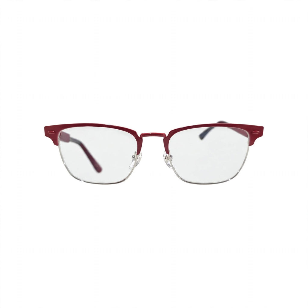 St. Clair Collection – Sophisticated Square Metal Eyewear by David Ford
