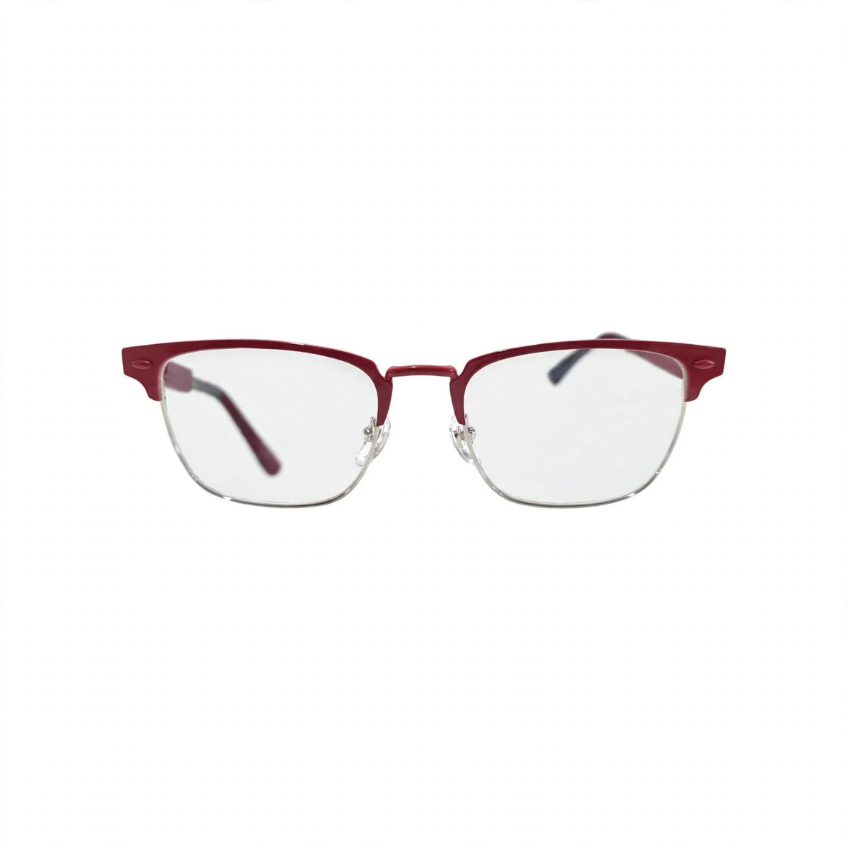 St. Clair Collection – Sophisticated Square Metal Eyewear by David Ford