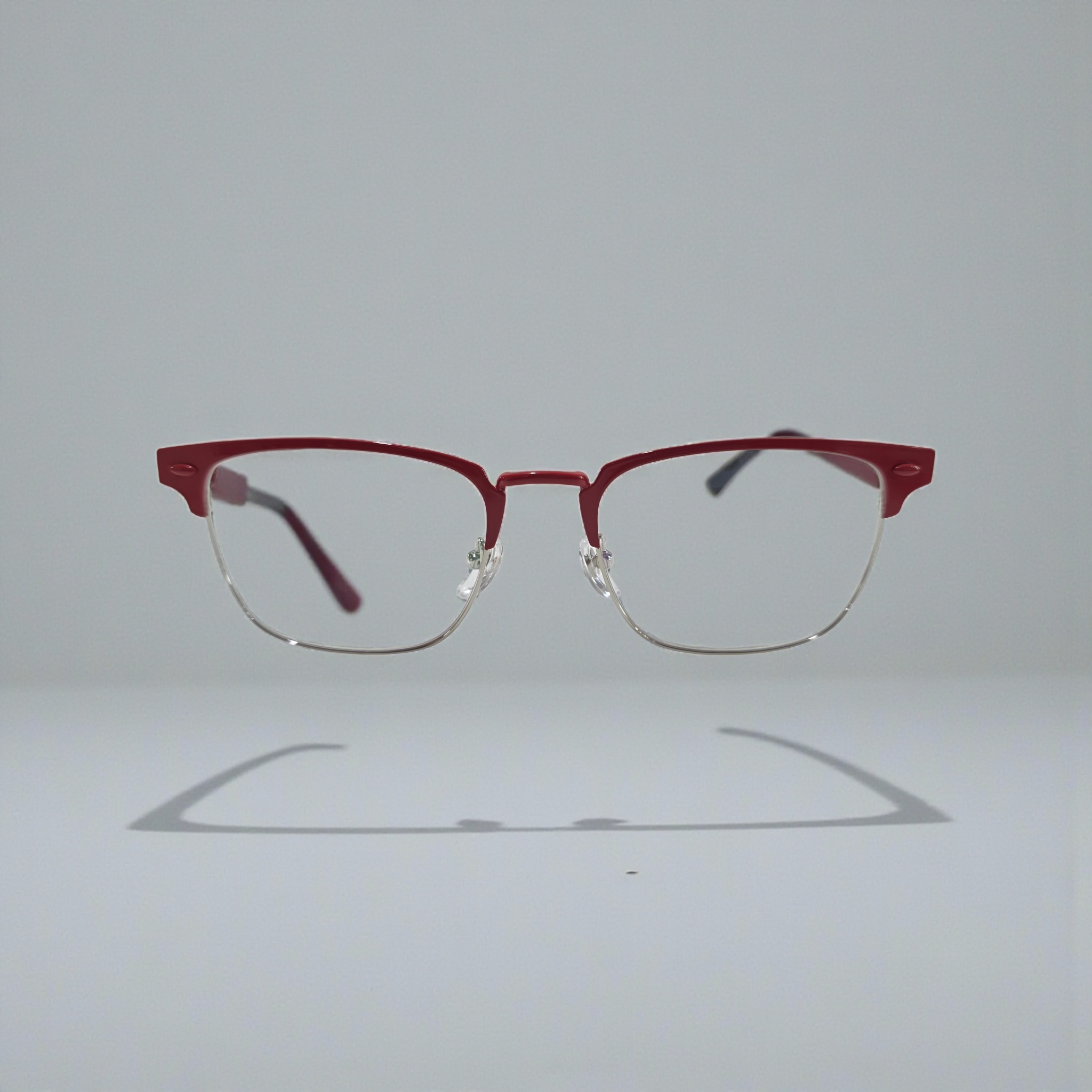St. Clair Collection – Sophisticated Square Metal Eyewear by David Ford