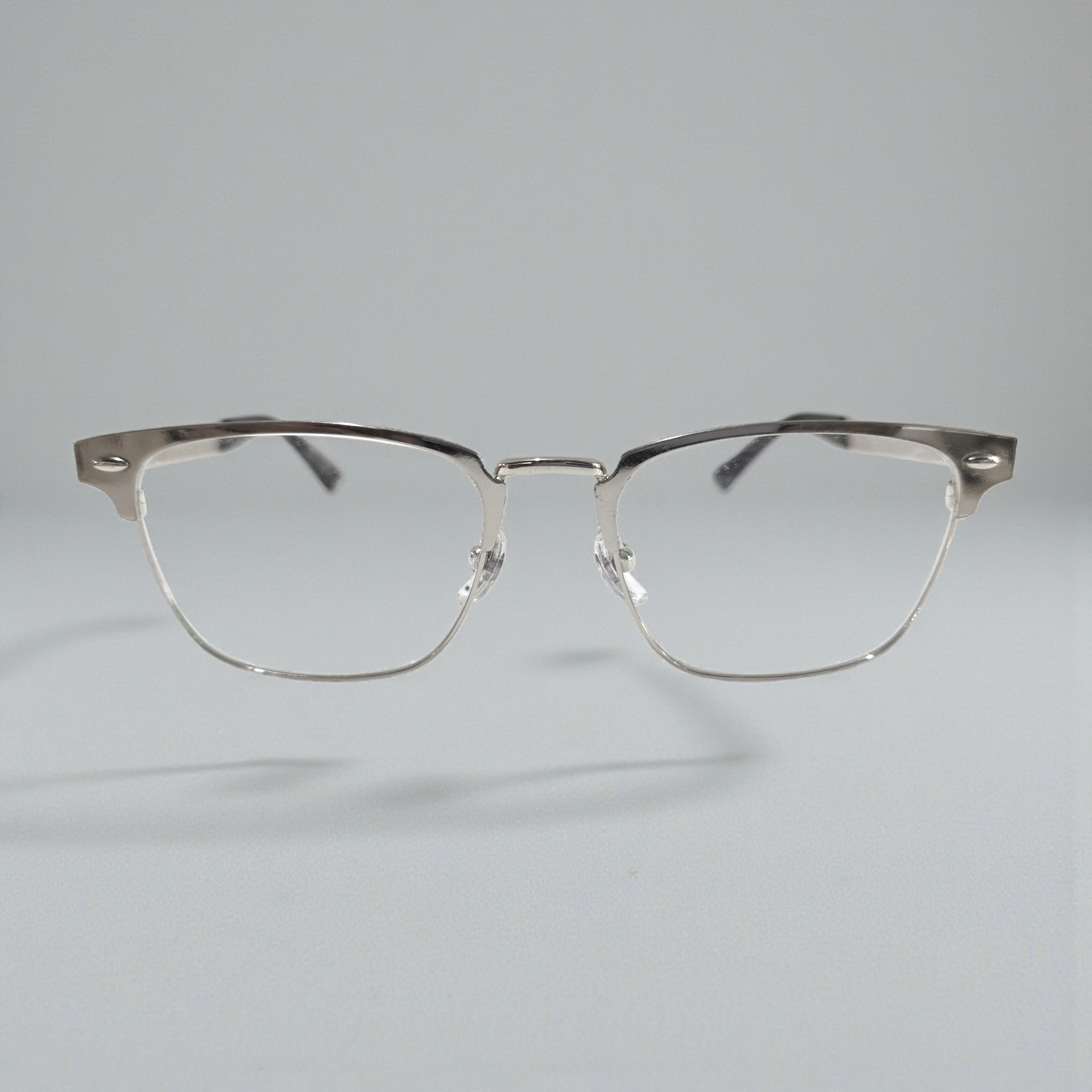 St. Clair Collection – Sophisticated Square Metal Eyewear by David Ford