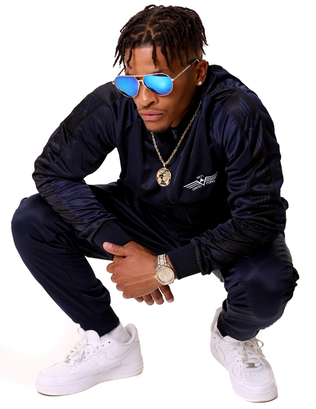 DAVID FORD LOGO JOGGERS