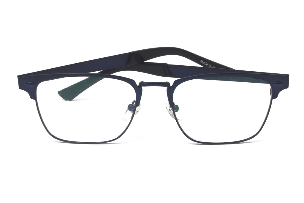 St. Clair Collection – Sophisticated Square Metal Eyewear by David Ford