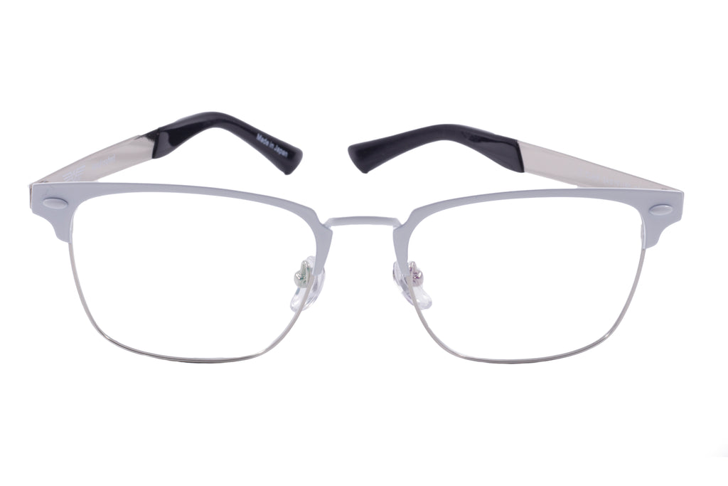 St. Clair Collection – Sophisticated Square Metal Eyewear by David Ford