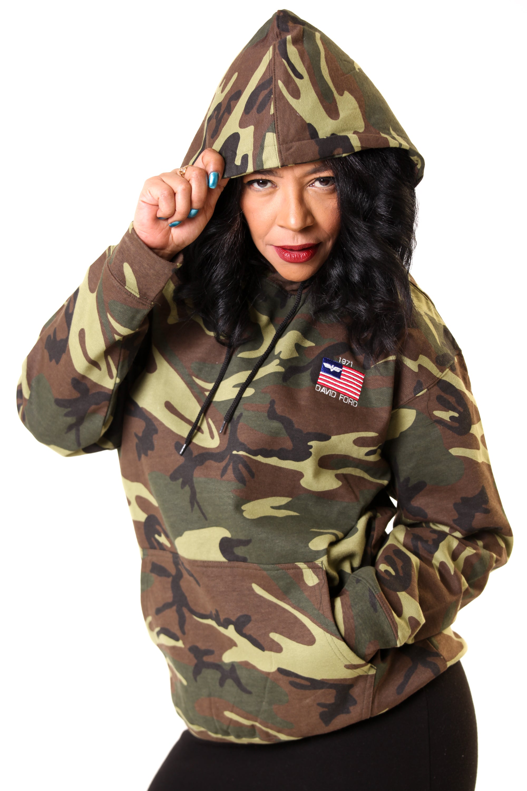 DAVID FORD AMERICA GREEN UNISEX CAMO