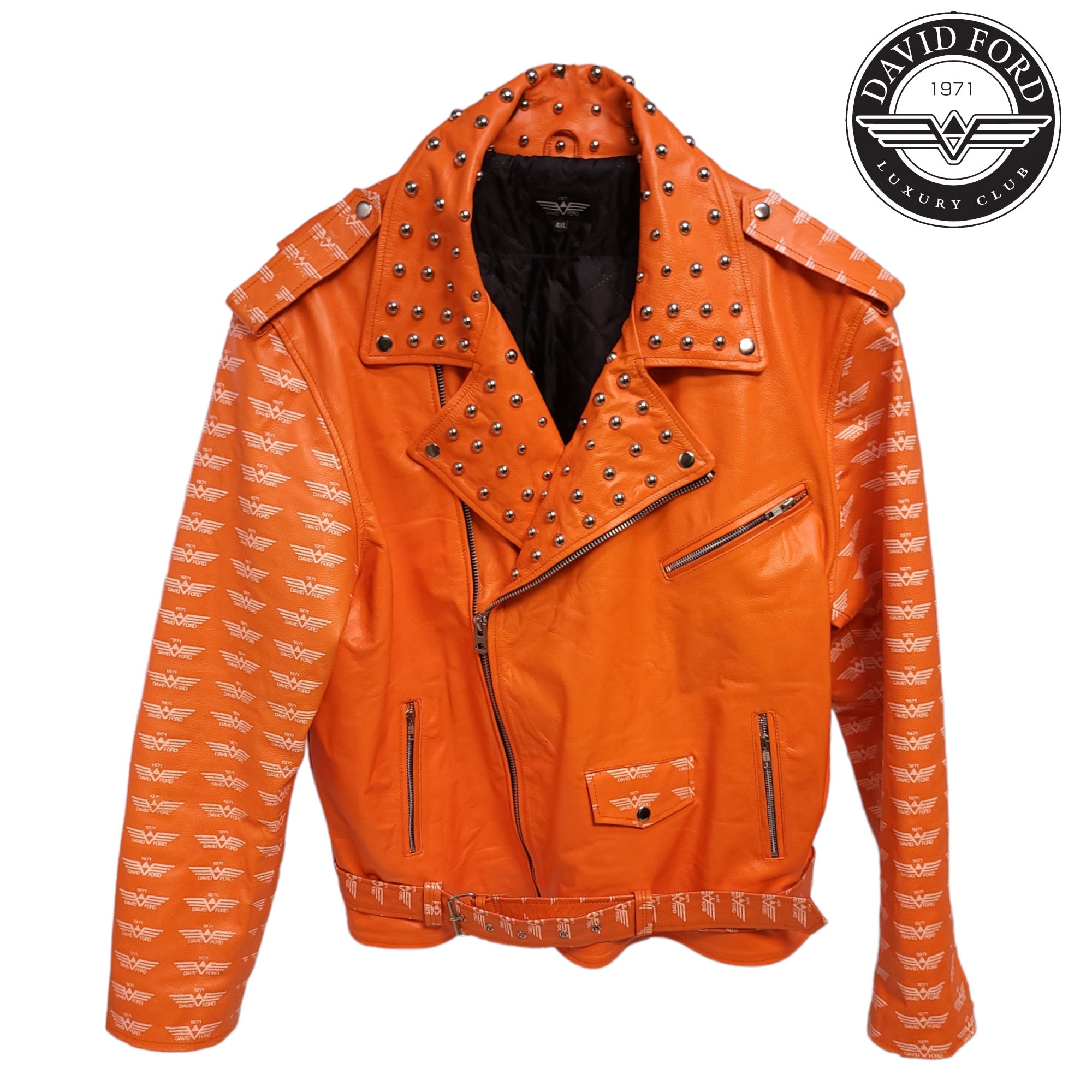 Printed Motorcycle Jacket – Bold Street Luxe by David Ford