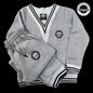 ladies v-neck jogger set
