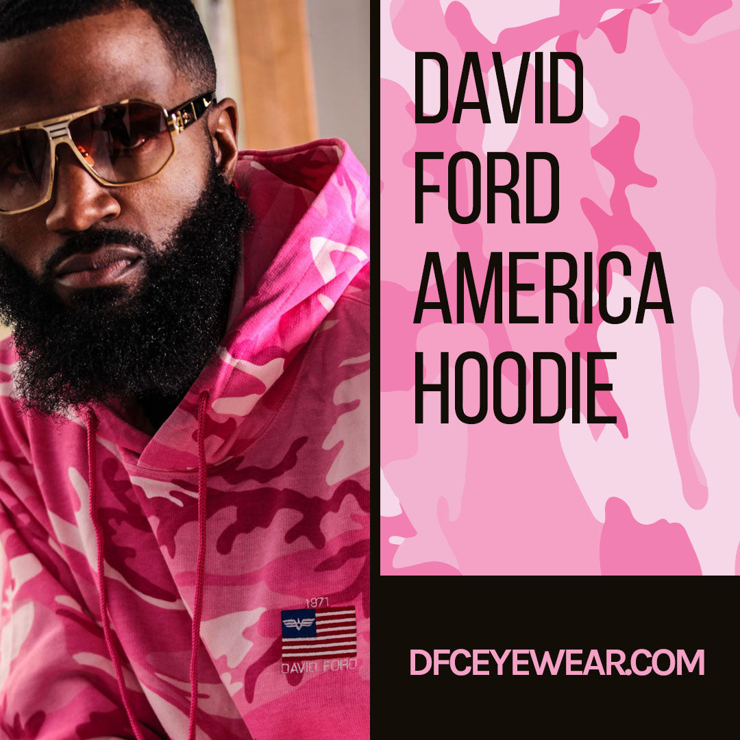 DAVID FORD AMERICA PINK UNISEX CAMO