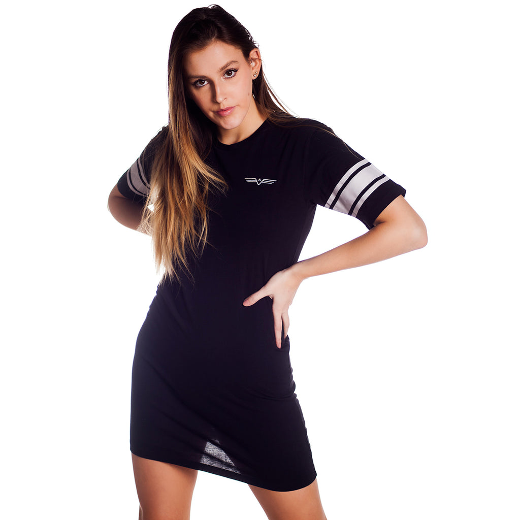 David Ford Logo Tennis Dress – Lightweight Performance with Signature Style