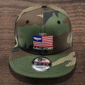 DAVID FORD AMERICA GREEN SNAPBACK
